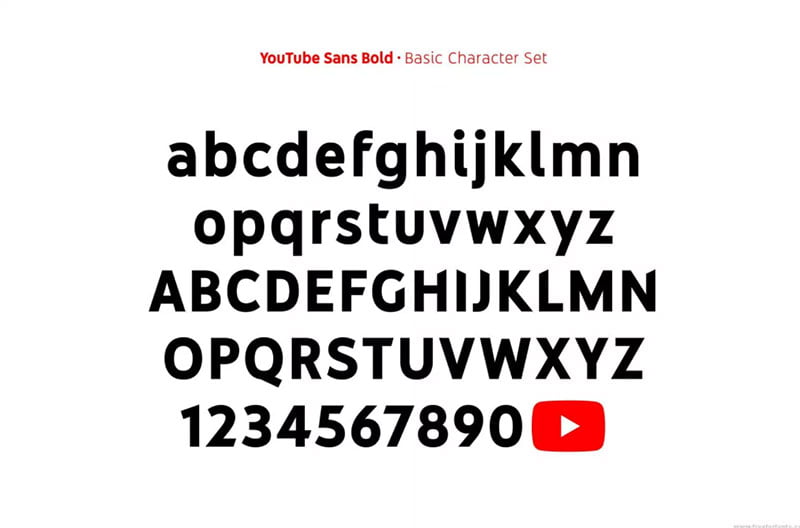 Youtube-Sans What font does Youtube use? (Answered)