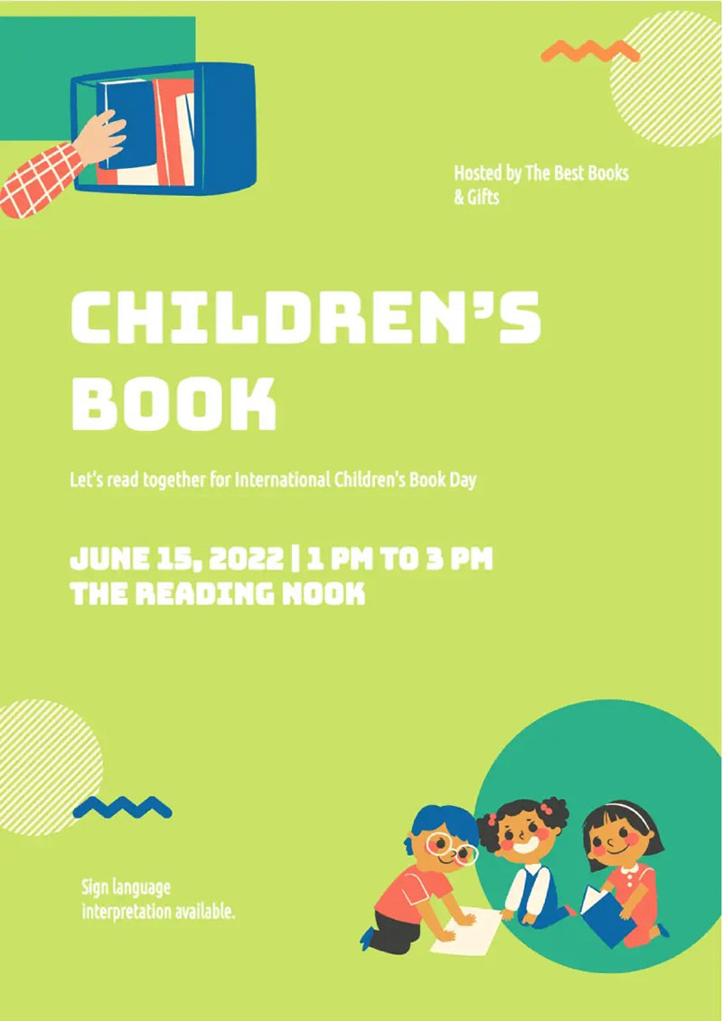Book-Children_s-Template Best 22+ FREE Google Docs Book Templates in 2023
