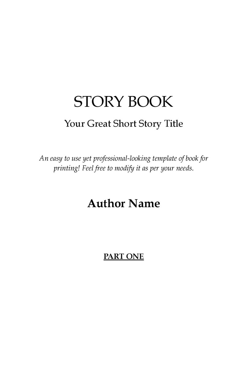 Book-Story-Template Best 22+ FREE Google Docs Book Templates in 2023