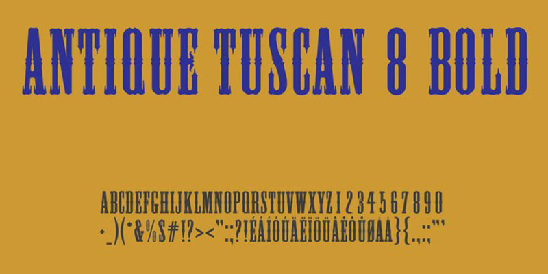 Antique-Tuscan-8 Get the best Minecraft fonts from this hand picked selection