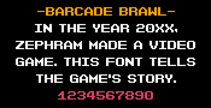 Barcade-Brawl-font Get the best Minecraft fonts from this hand picked selection