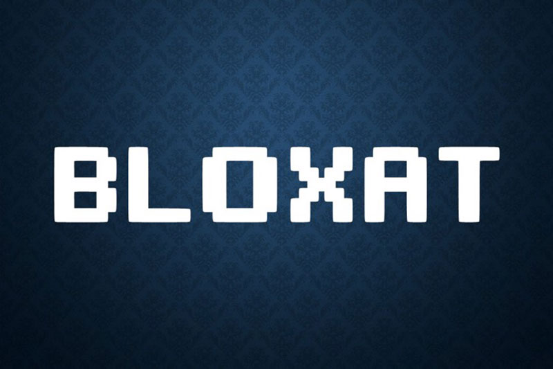 BLOXAT-Font Get the best Minecraft fonts from this hand picked selection