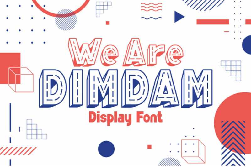 We-Are-DIMDAM-Font Get the best Minecraft fonts from this hand picked selection