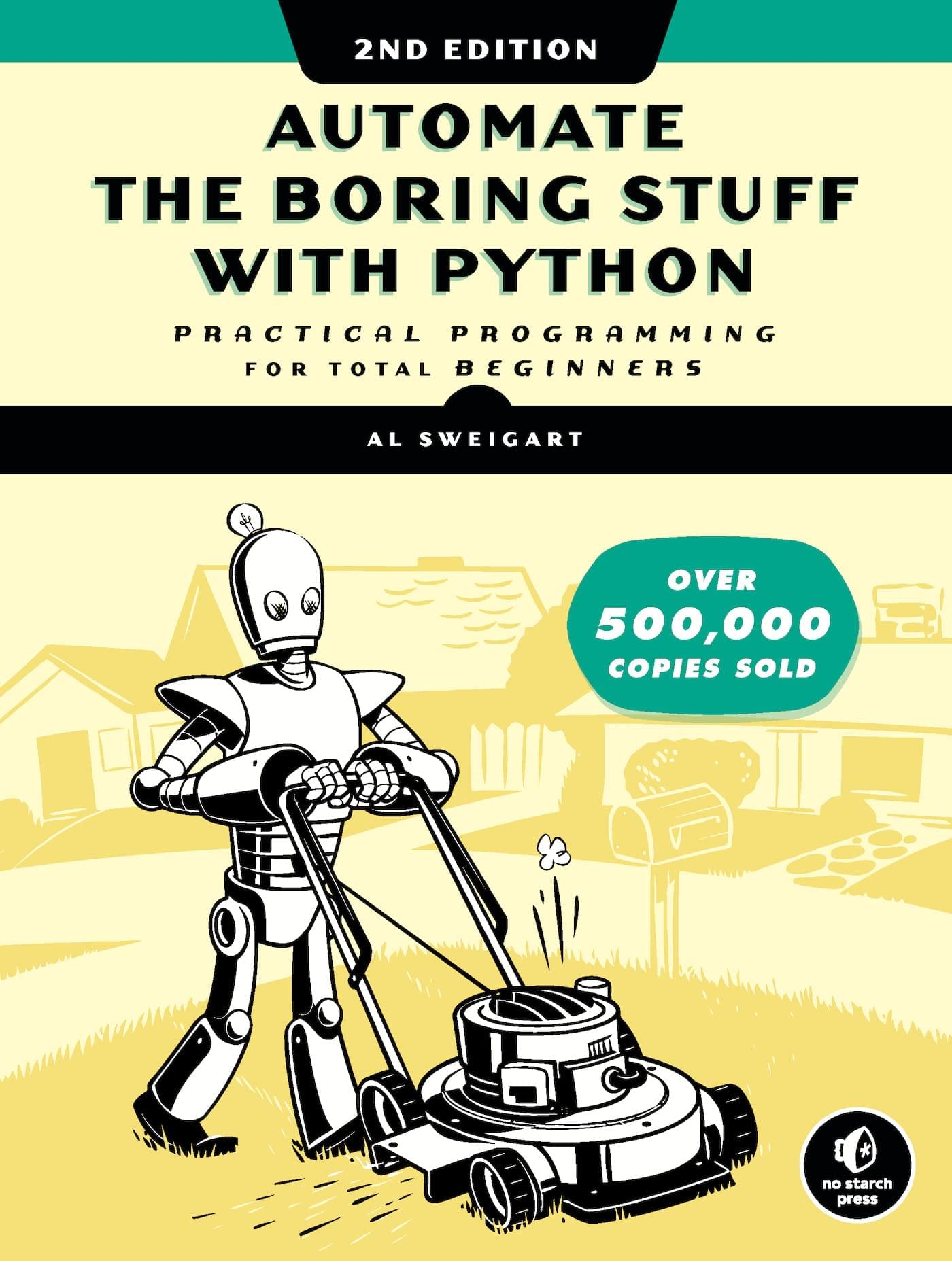 Automate the Boring Stuff with Python — cover image