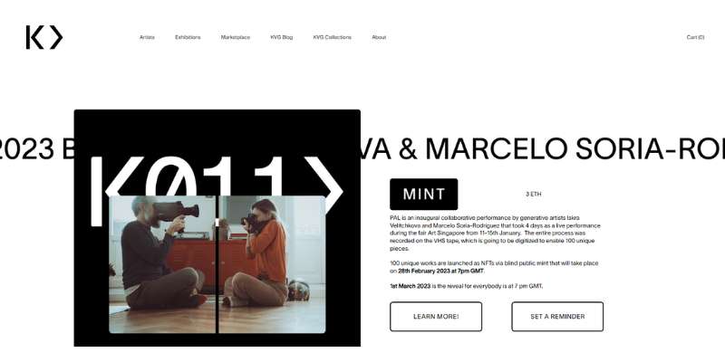 20 Artsy Websites with Awesome Minimalist Designs (27 Examples)