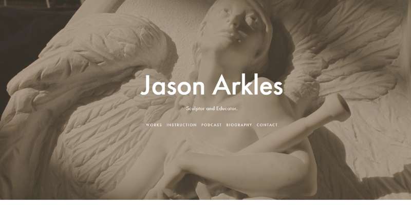 5 Artsy Websites with Awesome Minimalist Designs (27 Examples)