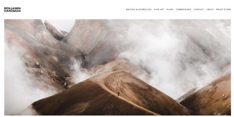 7 Artsy Websites with Awesome Minimalist Designs (27 Examples)