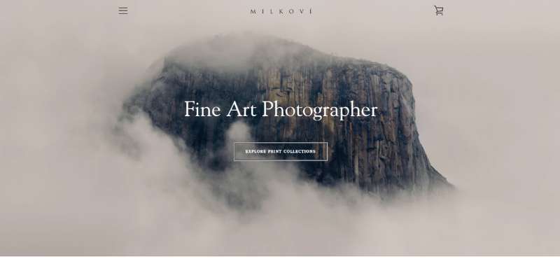 9 Artsy Websites with Awesome Minimalist Designs (27 Examples)