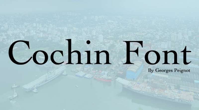 Cochin-font-free-download-1 The Timeless Louis Vuitton Font And Its Alternatives