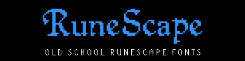 runescape-font-1 Download The Runescape Font Or Some Of Its Alternatives