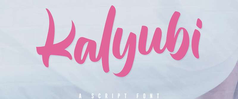 kalyubi Sweeten Your Designs with the Candy Crush Font