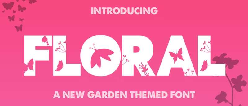 The-Floral-Font-1 The Best Floral Fonts to Use for Your Brand Identity