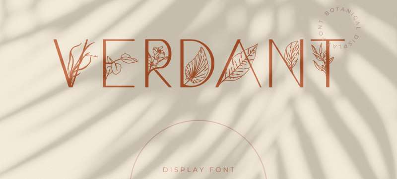 Verdant-Font-1 The Best Floral Fonts to Use for Your Brand Identity