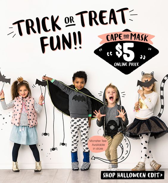 Halloween Email from Cotton Kids