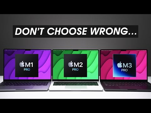M1 Pro vs M2 Pro vs M3 Pro MacBook – ULTIMATE Comparison!
