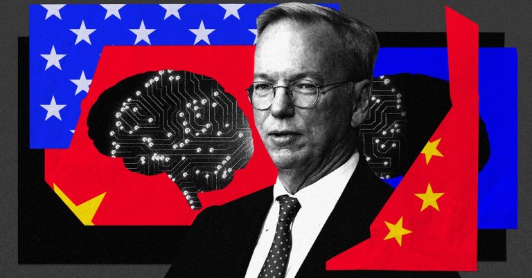 Eric Schmidt's Warnings About China's AI Industry Revealed in Emails, Alongside His Efforts to Establish Connections