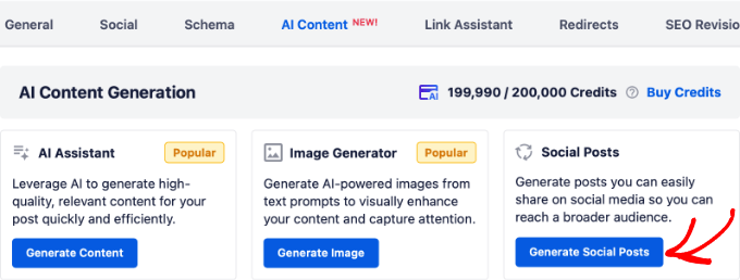 AIOSEO Generate Social Posts AIOSEO Generate Social Posts