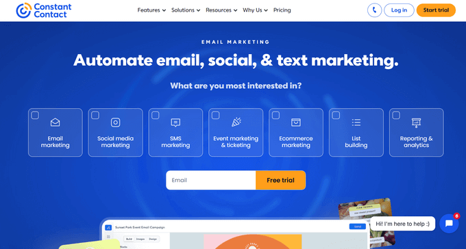 Constant Contact Website Constant Contact Website