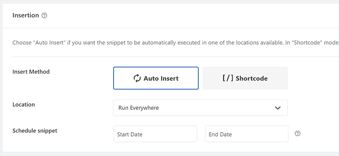 Run code snippet everywhere Run code snippet everywhere