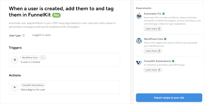 FunnelKit Uncanny Automator FunnelKit Uncanny Automator