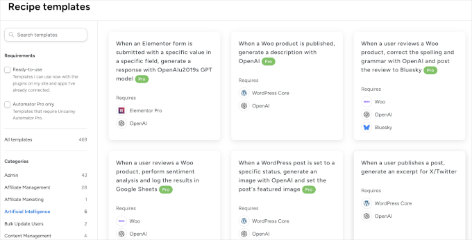 recipe templates recipe templates