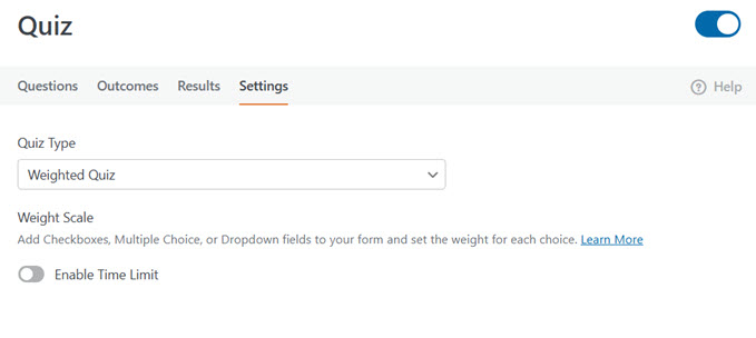 weighted quiz weighted quiz
