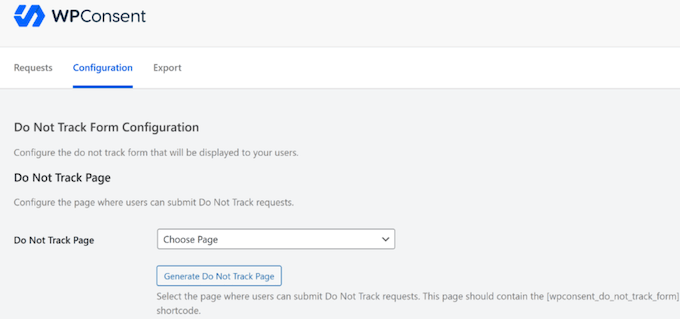 How to easily create a Do Not Track page in WordPress