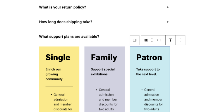 WordPress Accordion Block The new native Accordion block in WordPress 6.9