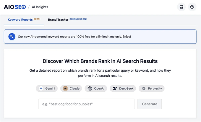 AI Insights in All in One SEO AI Insights in All in One SEO